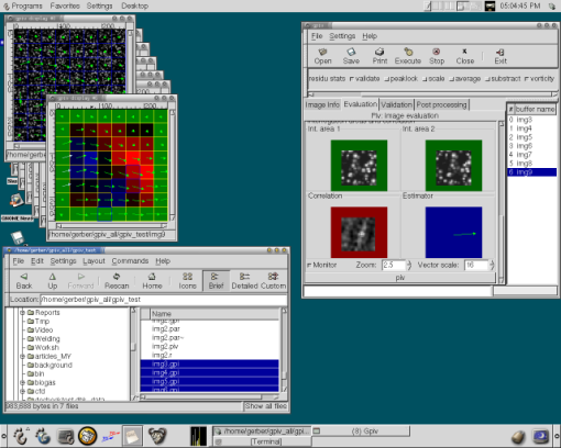 screenshot Gpiv